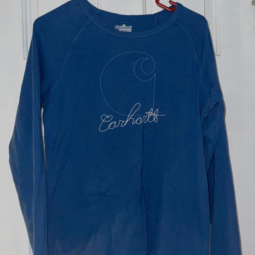 Carhartt thicker long sleeve Large